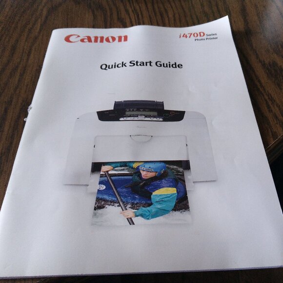 Canon I470D Quick Start And Direct Printing Guides - Picture 4 of 4